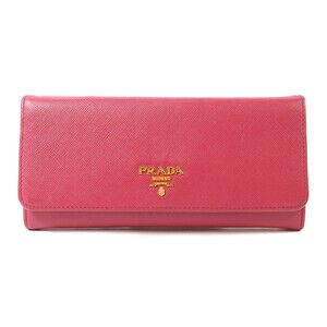 Prada Ghw Long Wallet Calfskin Leather #177302P20B